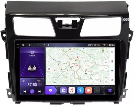 Магнитола для Nissan Teana L33 2014-2016 - Carmedia OL-1665 QLed+2K, Android 12, TS10, CarPlay, 4G SIM-слот