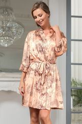 Халат женский шелковый Mia-Amore LETUAL 3433