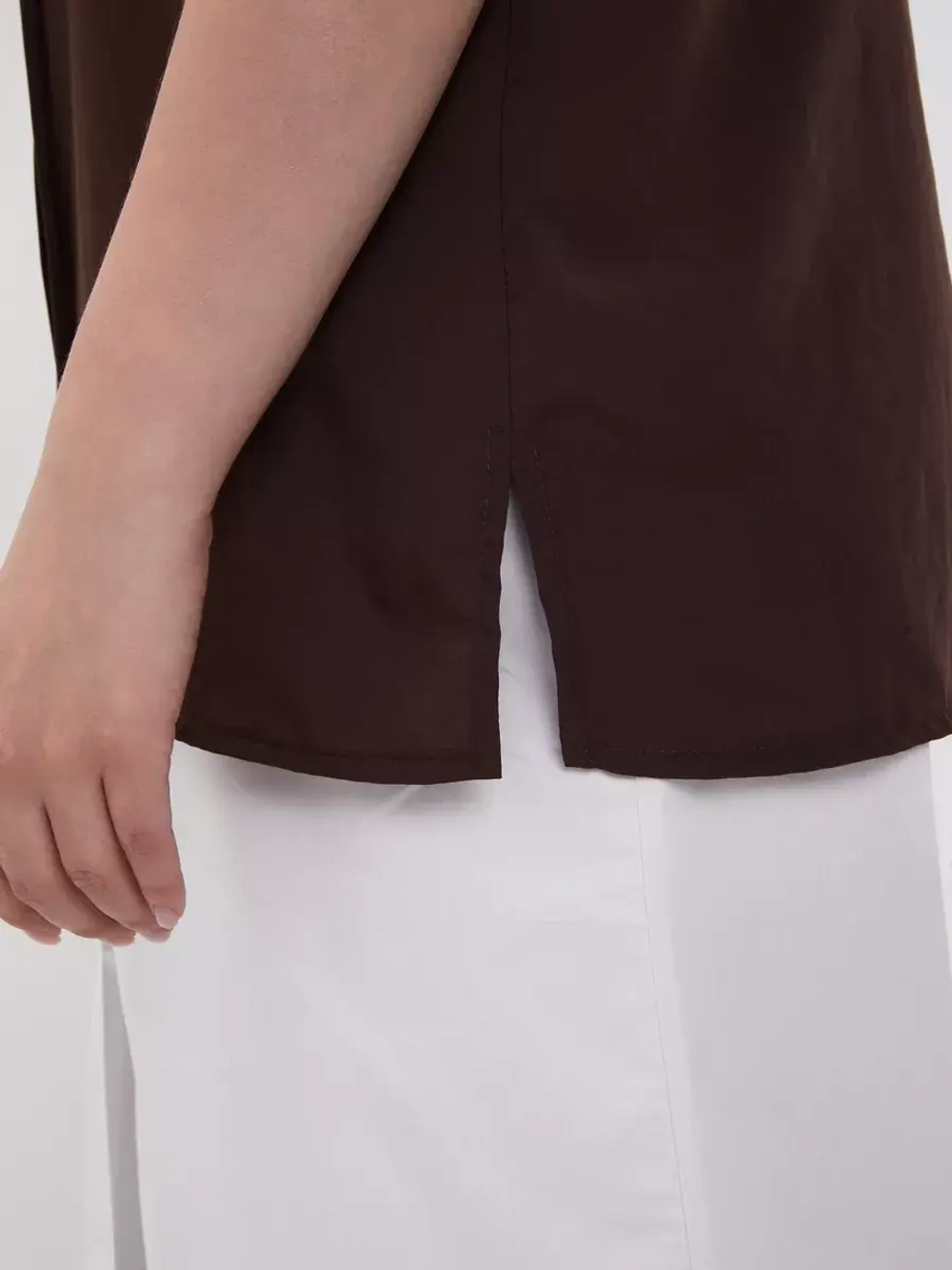 Блузка шелковая