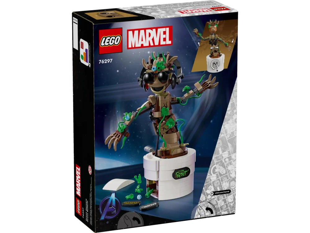Конструктор LEGO Marvel 76297 Танцующий Грут