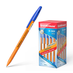 Ручка шариковая ErichKrause R-301 Orange Stick, синяя, 0,7 мм