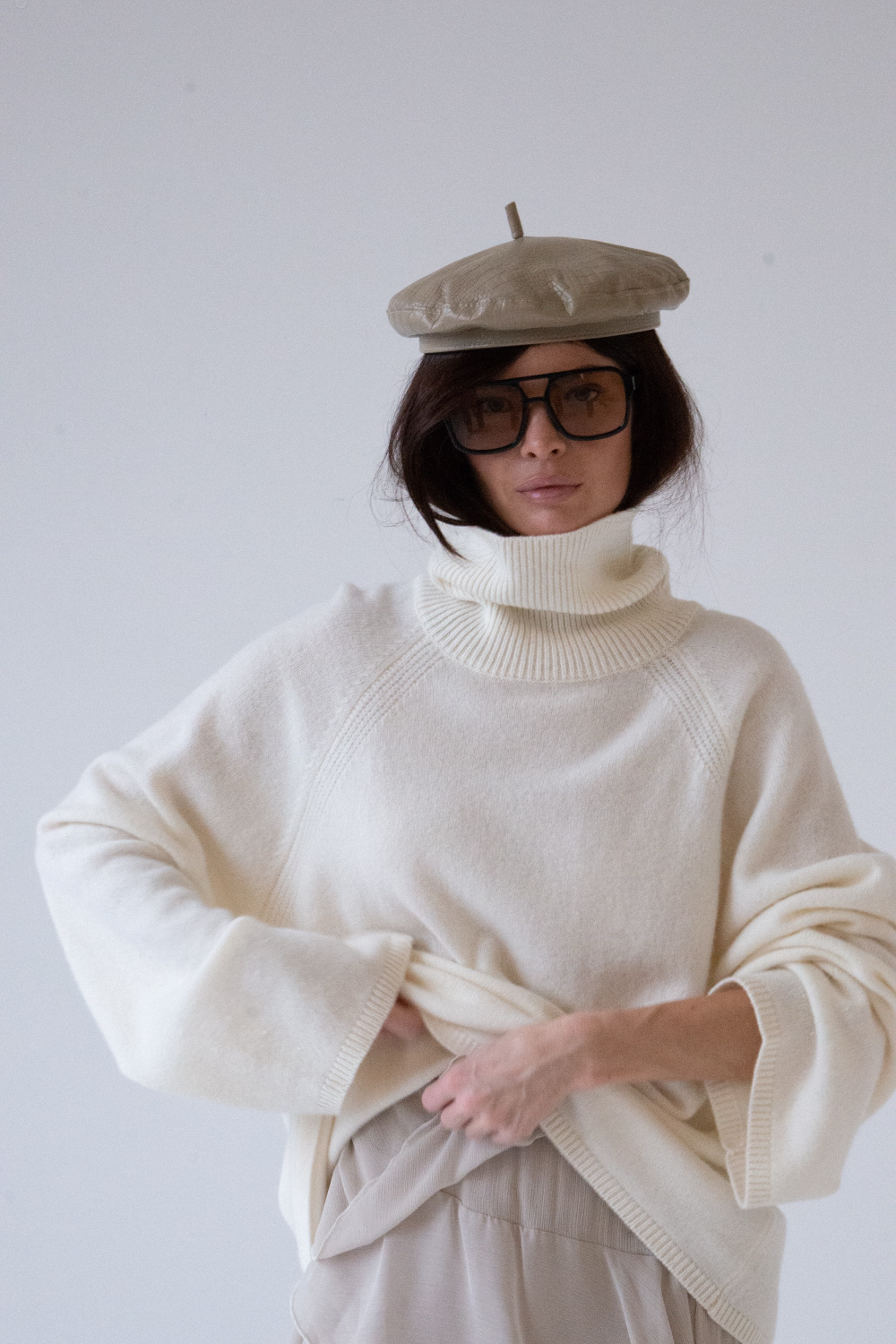 Свитер из 100% овечьей шерсти