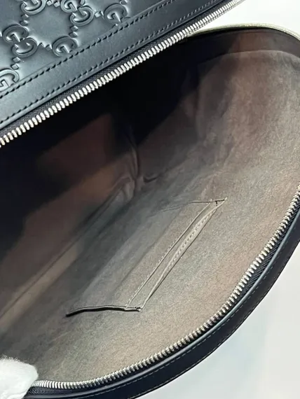 Кожаный рюкзак Gucci Signature
