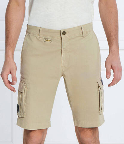 Шорты Aeronautica Militare - бежевый(BE066CT3293)