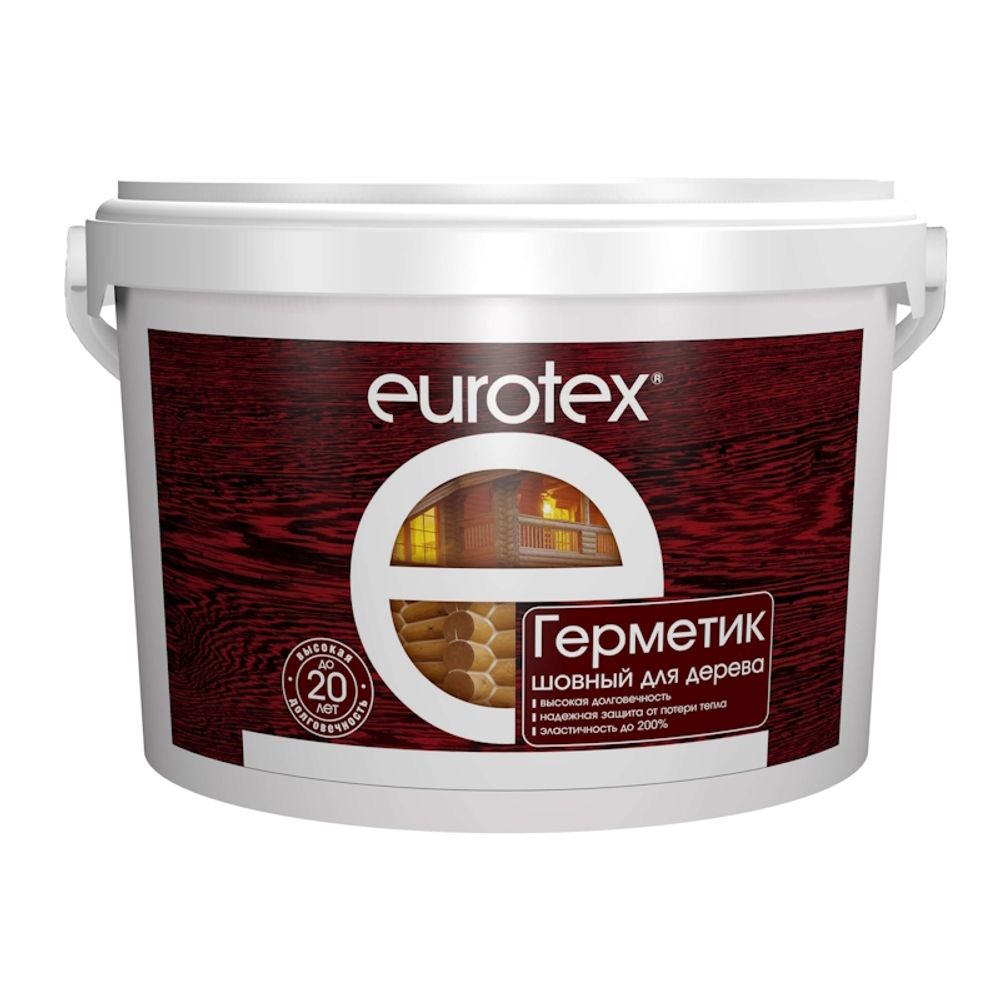 Герметик по дереву шовный EUROTEX палисандр   600мл (Рогнеда) * снимается с производства