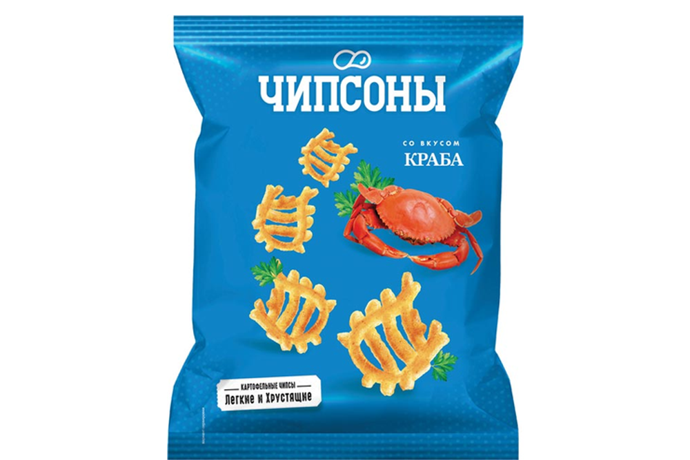 Чипсоны 40г Краб