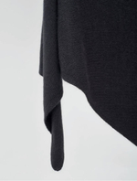 Оренбургский платок-косынка К820-24 графит