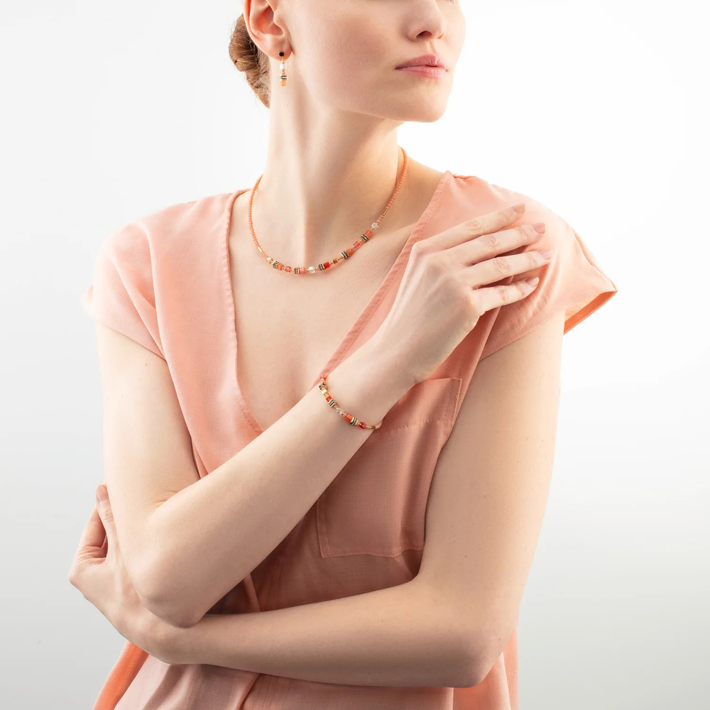 Серьги Coeur de Lion Orange 4565/21-0200