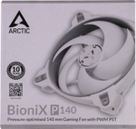 Вентилятор Arctic &lt;ACFAN00160A&gt; BioniX P140 Grey/White (4пин, 140x140x28мм, 200-1950об/мин)