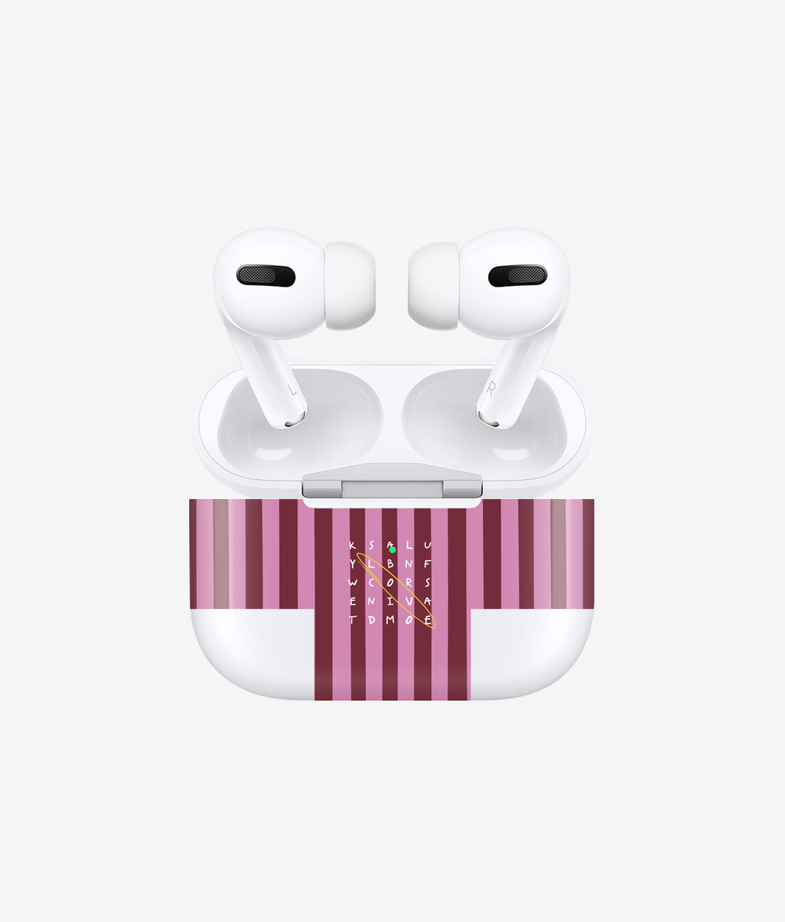 Виниловая наклейка BETWEEN LETTERS для AirPods