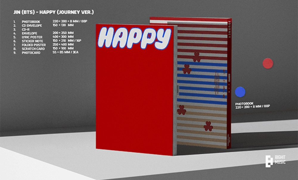 Альбом Jin (BTS) - HAPPY