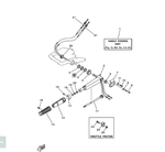 Шайба румпеля для лодочных моторов 90206-28001-00