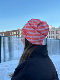 Шапка Skiing (красная новая)