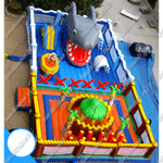 Коммерческий надувной батут "Остров сокровищ 2"