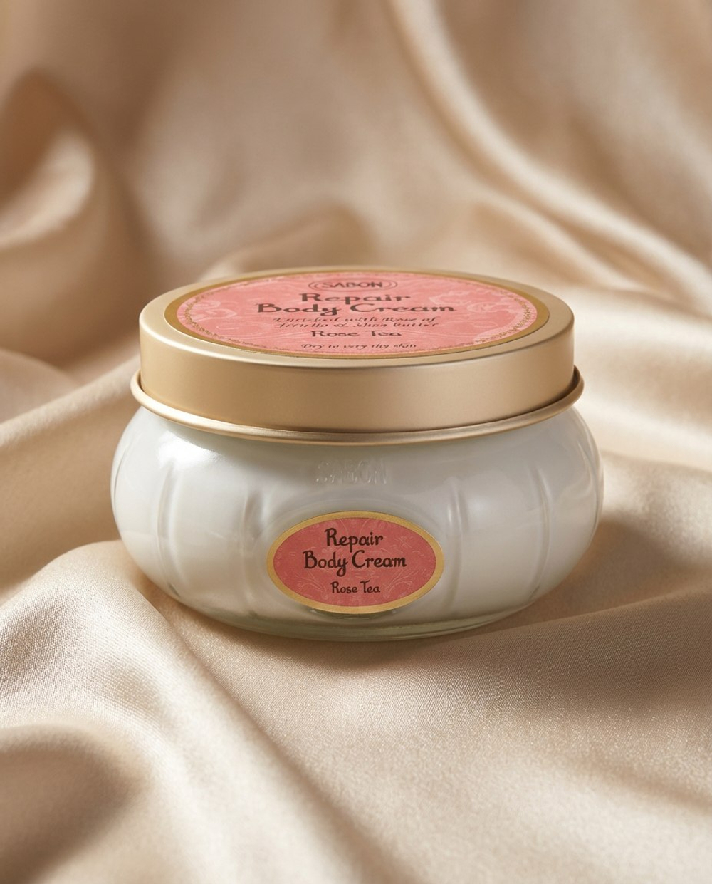 Восстанавливающий крем для тела с ароматом розового чая (200 мл)