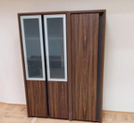 Стол руководителя с опорной тумбой CORNER