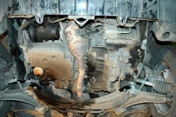 Защита картера и КПП Sheriff для Land Rover Freelander I (L314) Рестайлинг 2001-2006 арт.04.1723