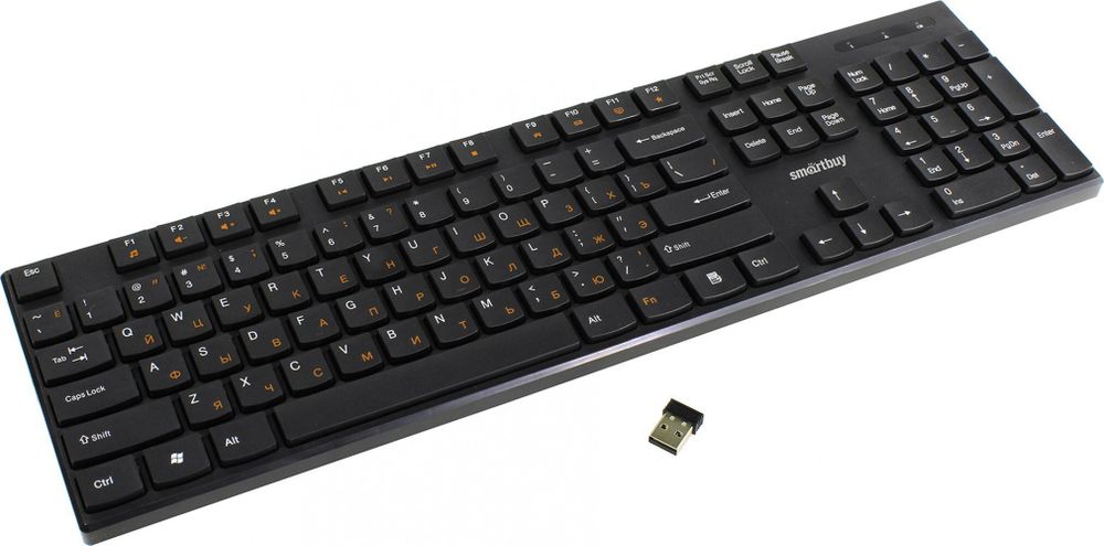 Клавиатура Smartbuy SBK-238AG-K беспроводная Black