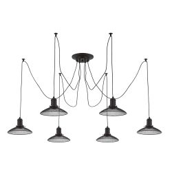 Citilux Эдисон CL451062 Люстра паук Венге