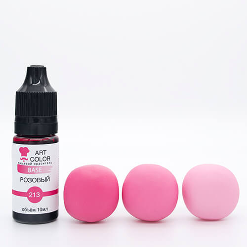 Гелевый краситель Розовый Art Color 10г