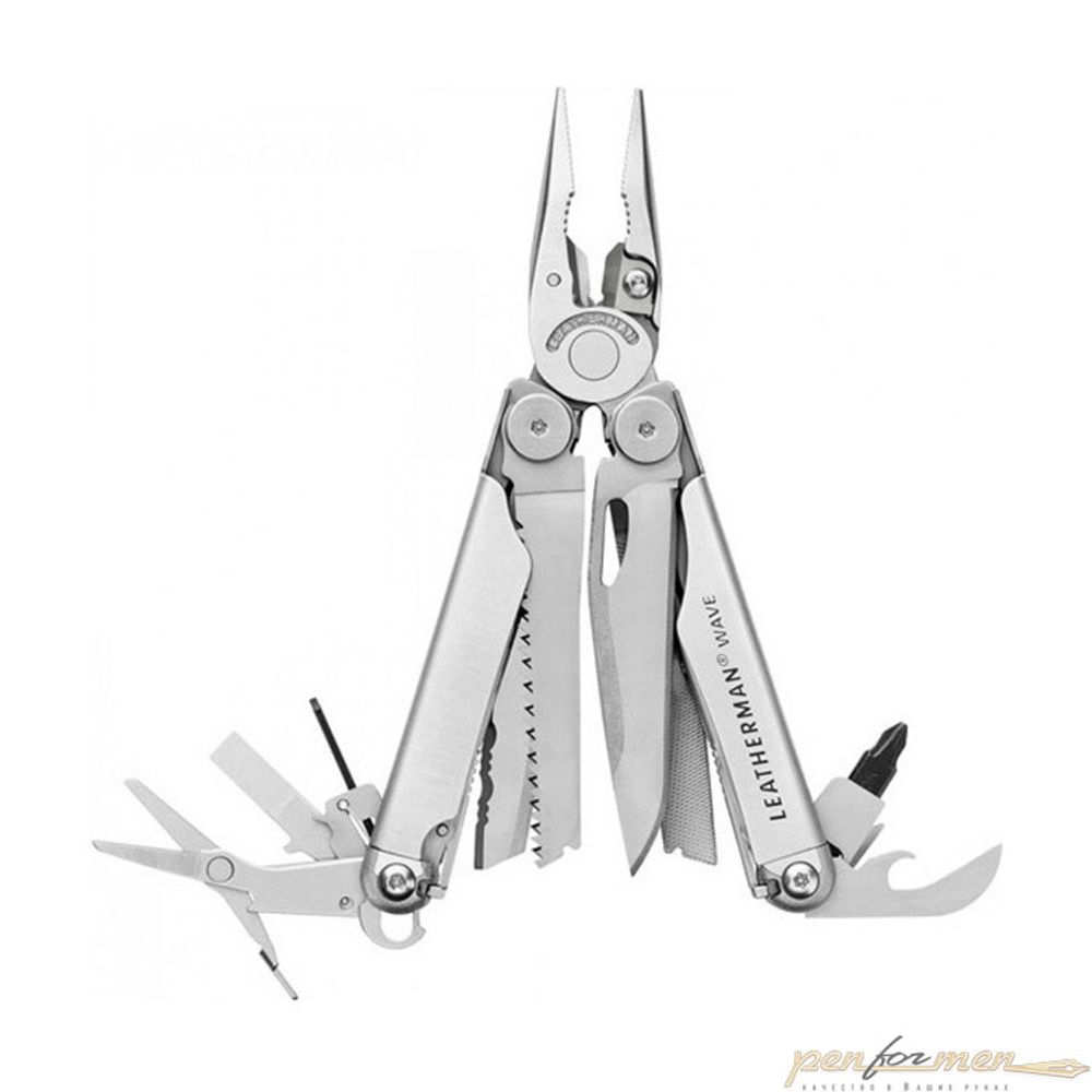 Мультитул Leatherman Wave серебристый (832551)