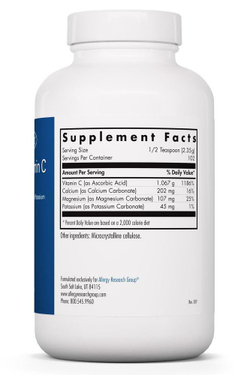Buffered Vitamin C Powder 240 гр. Allergy Research Group