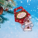 Резинки для волос детские 2 шт «Little surprise - Волшебная шапочка», d-5 см (хедер НГ Кокетка)