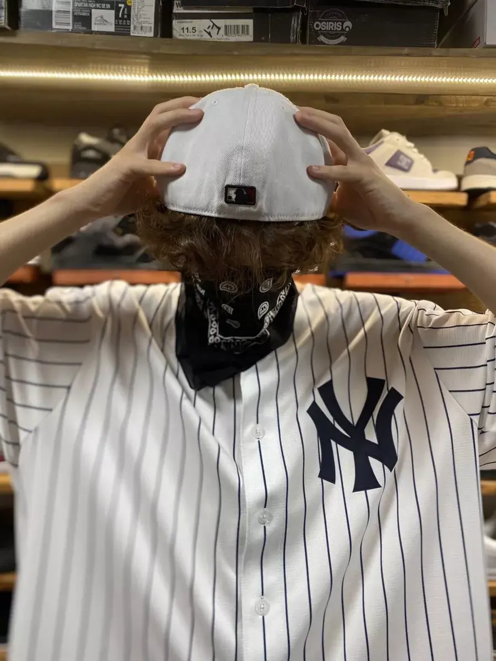 Скейтерская кепка Yankees y2k от Savitar