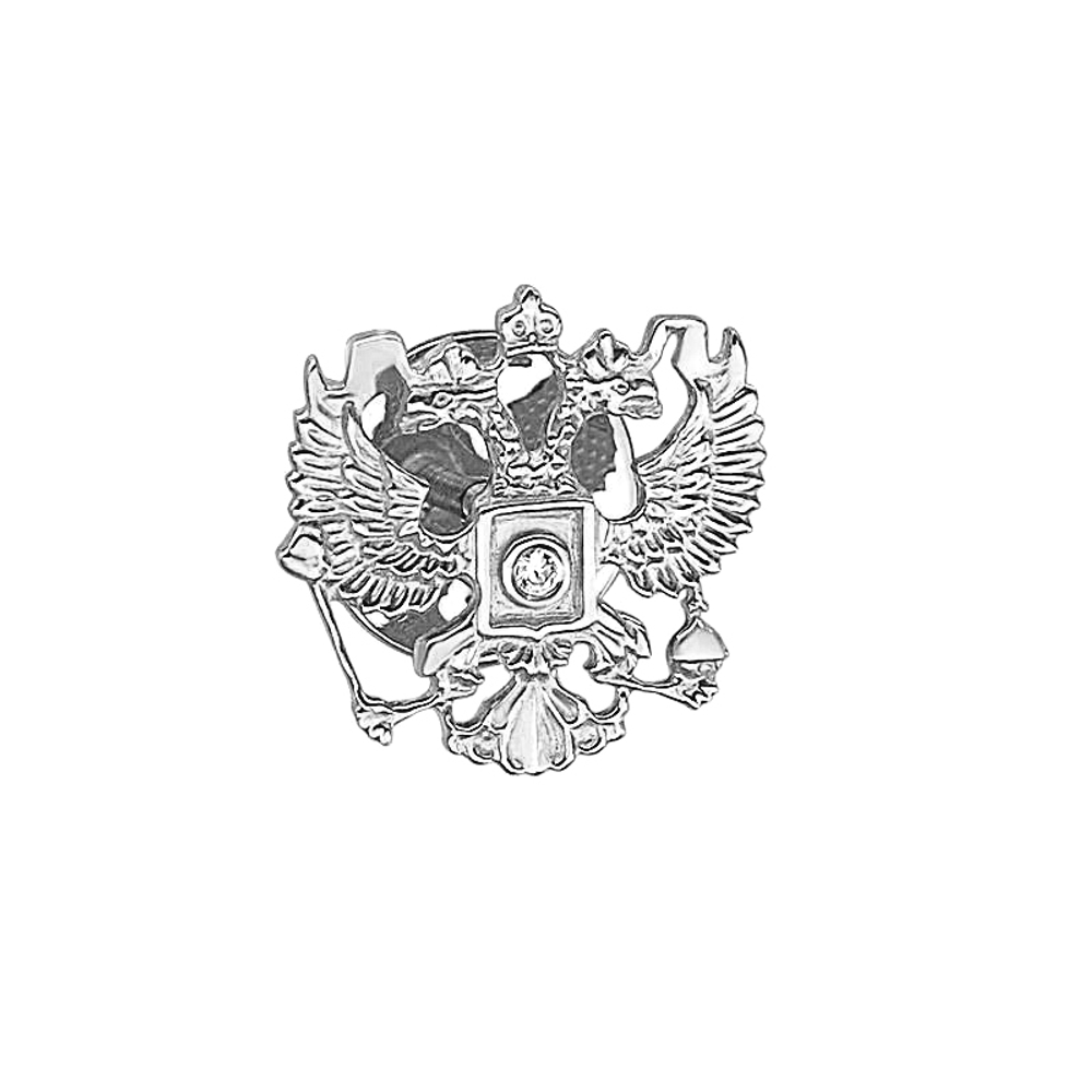 Булавка с бриллиантом  из белого золота JA-V-1В620040