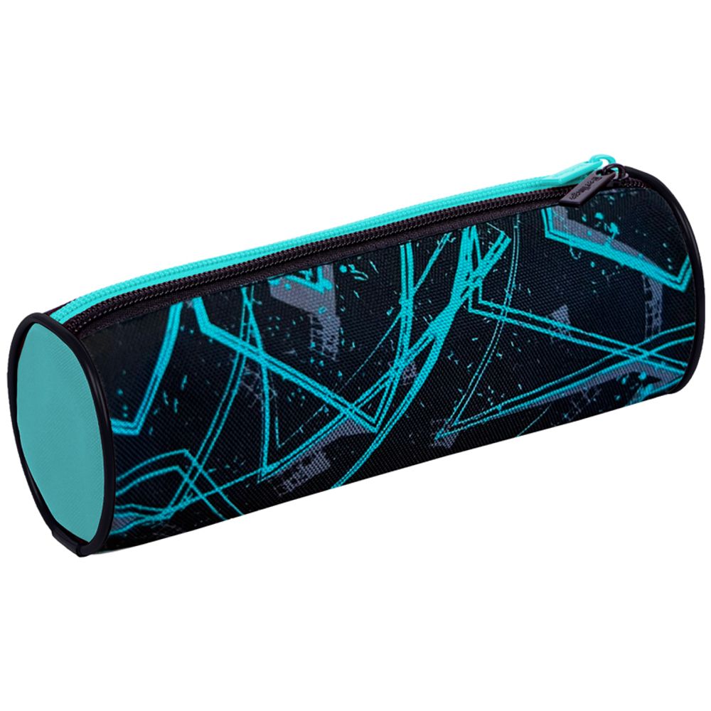 Пенал-тубус 2 отделения, 210*70 Berlingo "Geometry", полиэстер