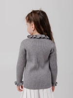 Джемпер для девочки с воланами