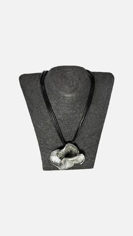 Бижутерия цветок серебро