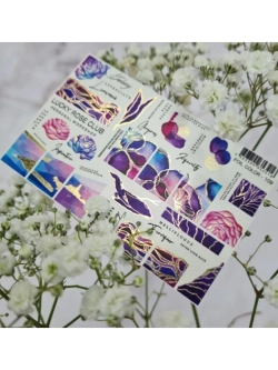 Набор слайдеры 2шт Lucky Rose. Foil 107, 109