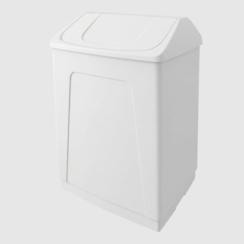 Контейнер для мусора с качающейся крышкой 55 л. ABS NOFER 14027.W белый