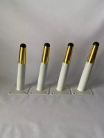 Ножки Белые Шпага с золотым браслетом 200 мм/4 штуки