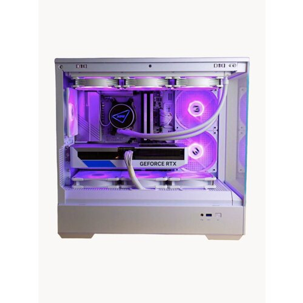 RTX4060 Мощный игровой компьютер PURE WHITE Core i7 8ядер / 64GB DDR4/ 1Tb SSD/ 750W/WIN 10 PRO