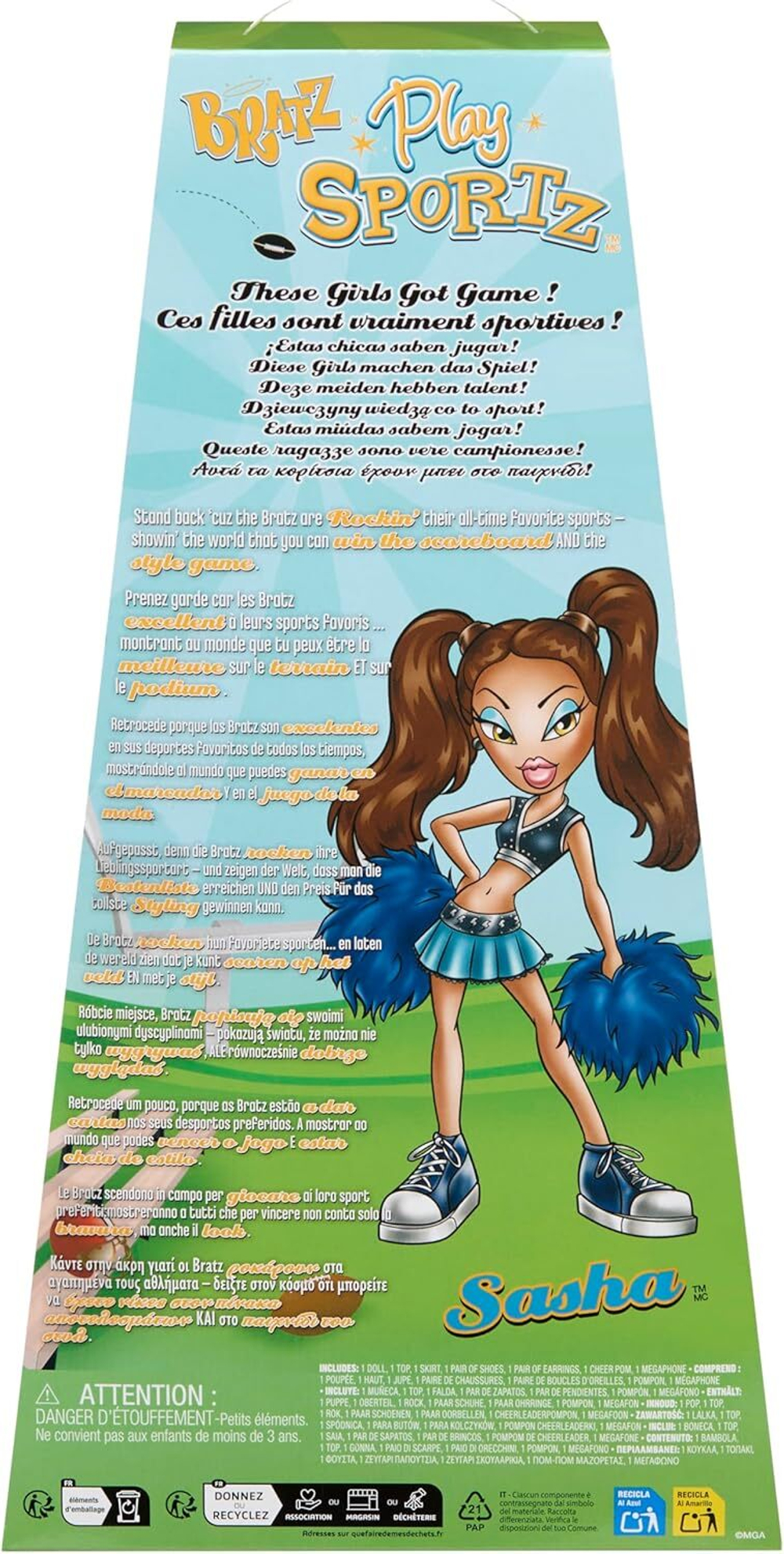 Кукла Bratz Play Sportz Sasha 569565