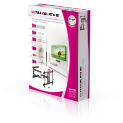 Кронштейн для телевизора наклонно-поворотный Ultramounts UM911