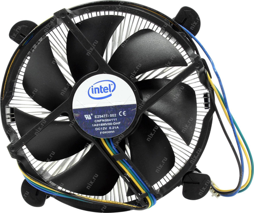 Кулер для проц Intel Cooler (4пин, 1356/1366,Cu+Al)