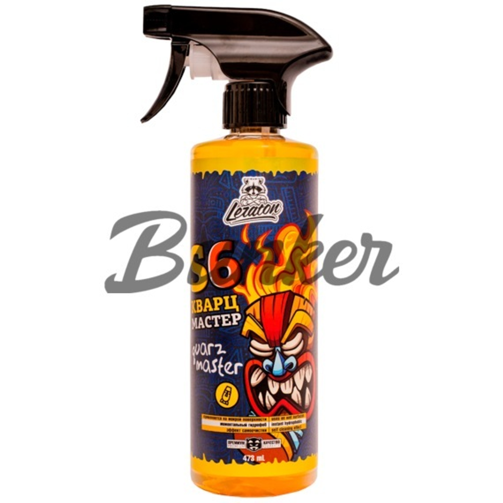 Кварцевый состав для быстрого блеска и гидрофоба LERATON S6 473мл.