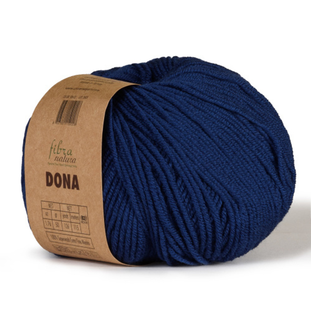 Пряжа Dona 50г, 115м, 100% меринос экстрафайн (цена за 1 шт)