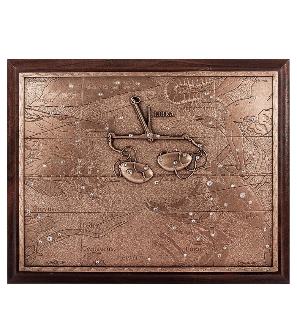 ПК- 91 Панно «Знак зодиака Весы» 25х20