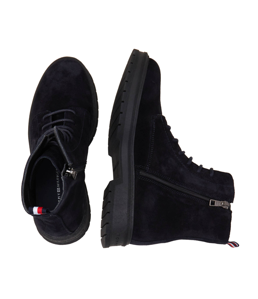 Кожаная обувь Tommy Hilfiger - темно-синий(FM0FM04674)