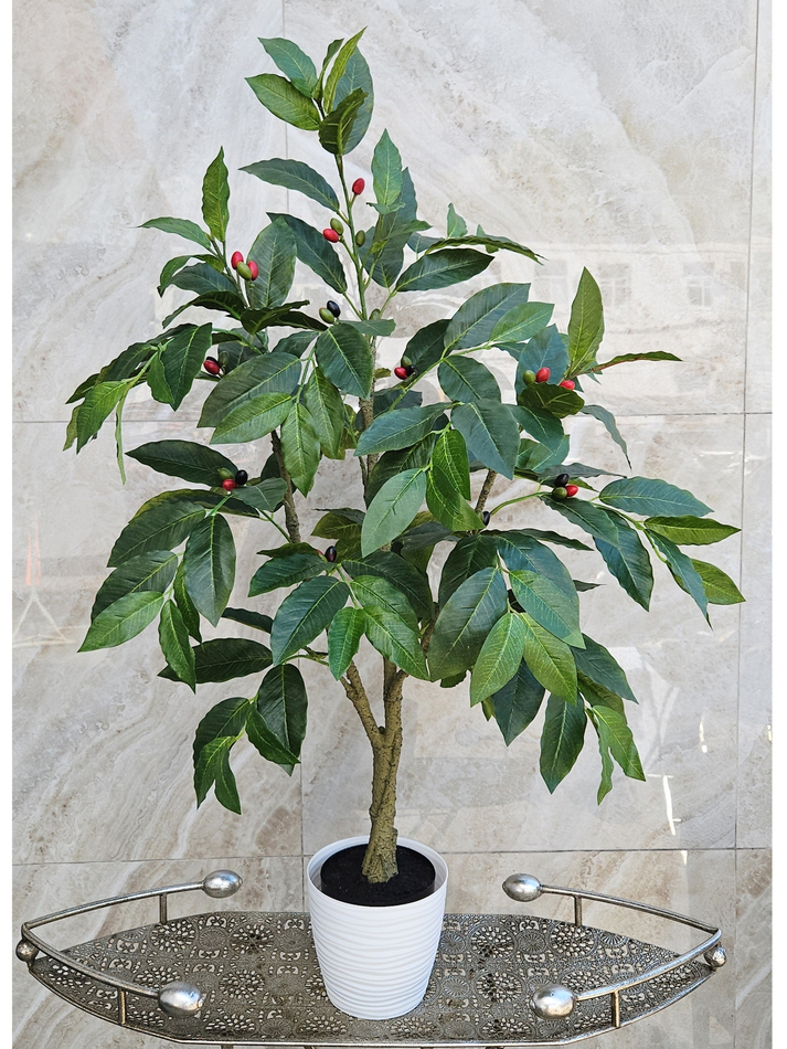 Кофейное дерево искусственное 95см в горшке