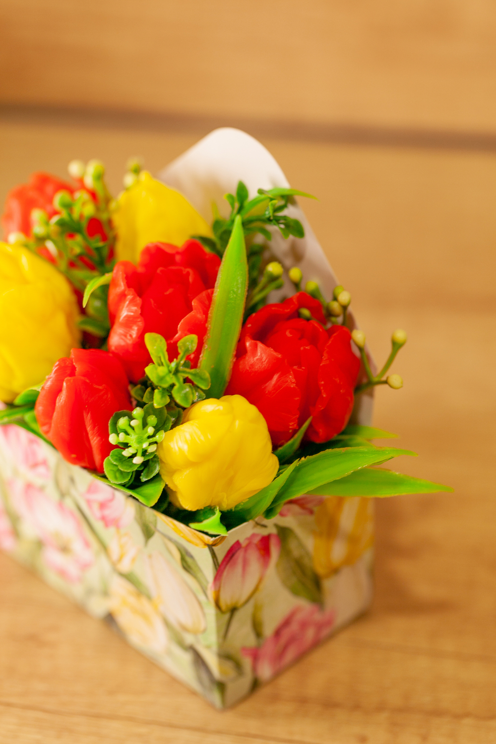 Весна, композиция в конверте 