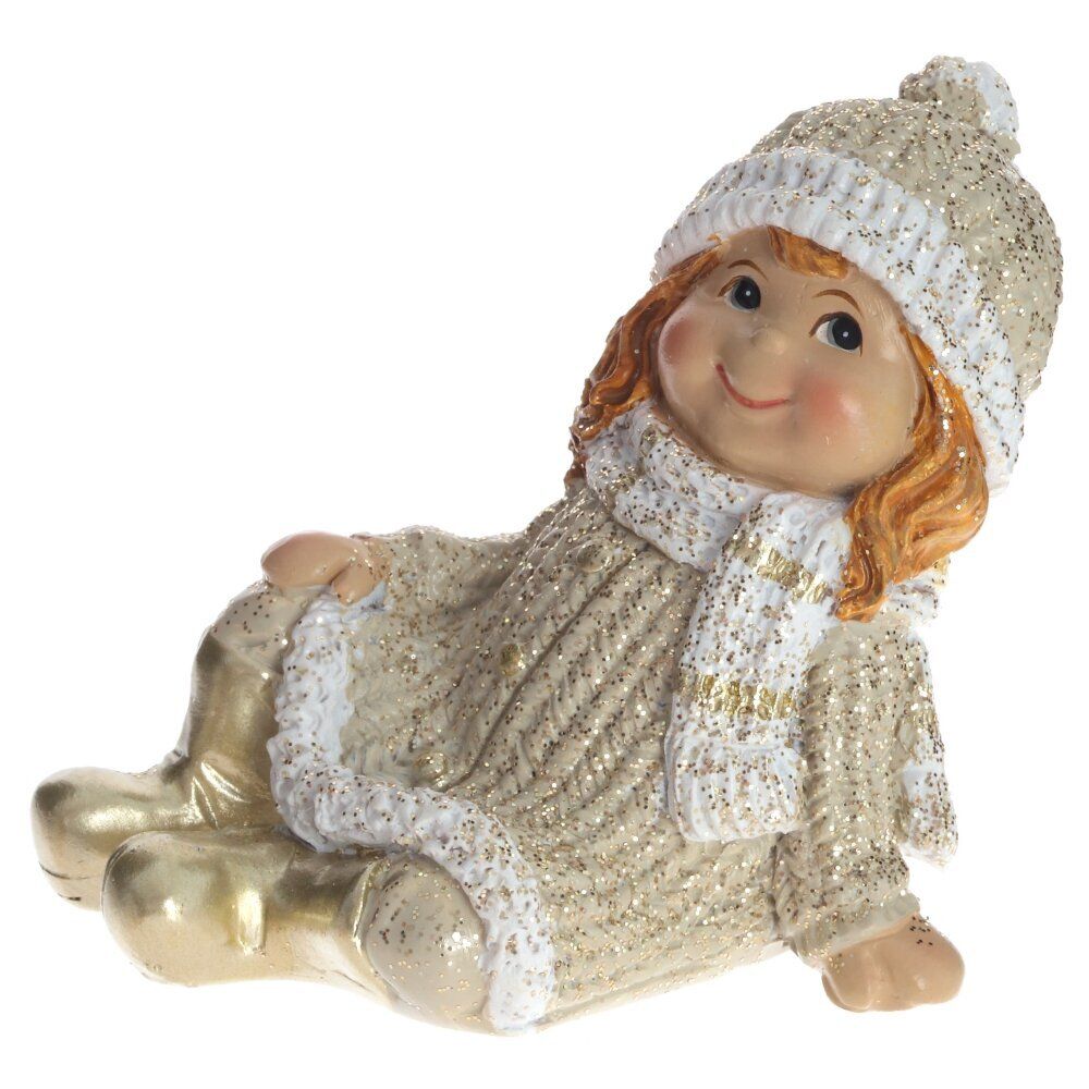 GAEM Фигурка декоративная "Мальчик/Девочка", L7,5 W5 H5,5 см, 2в.