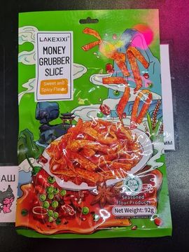 Соевое мясо Lakexixi Пряные Пластинки Sweet and Spicy (Сладкий и Пряный) 92г