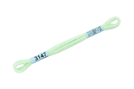 Мулине "Gamma", 100% хлопок , 8 м, №3147