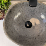 Каменная раковина из речного камня RS-05361 (39*36*15) 0861 из натурального камня