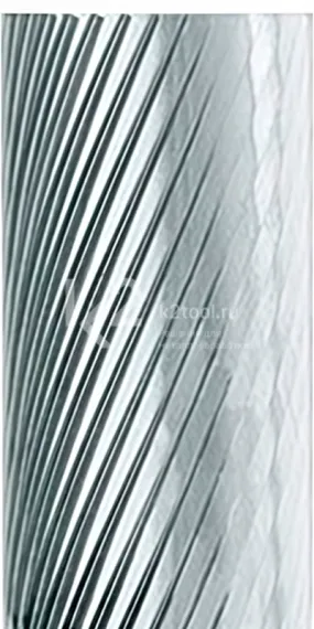 Борфреза твердосплавная Karnasch форма C, 3х14х3х38 мм, насечка HP-5, без покрытия, арт. 11.3023-025